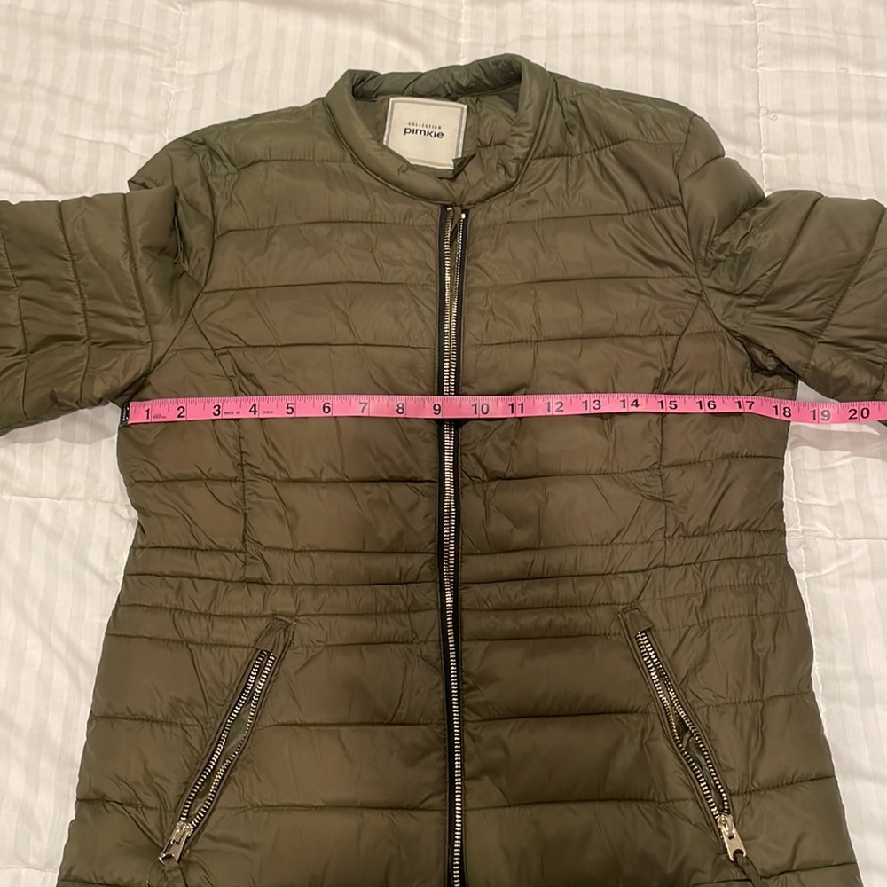 Olive Throw Jacket - image 3